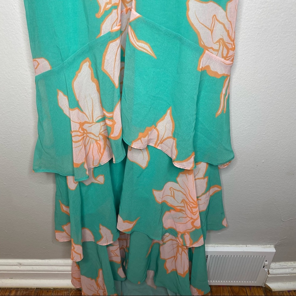 COPY - Hutch Anthropologie Floral Tiered Maxi Dress Size 2 - Picture 11 of 13